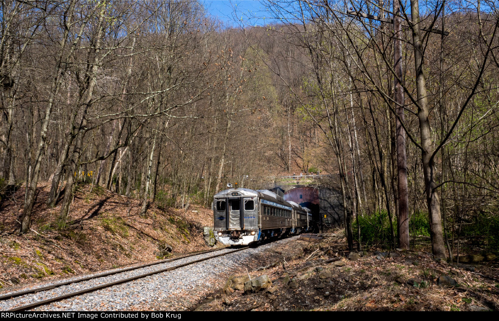 Mahanoy Tunnel photo run-by